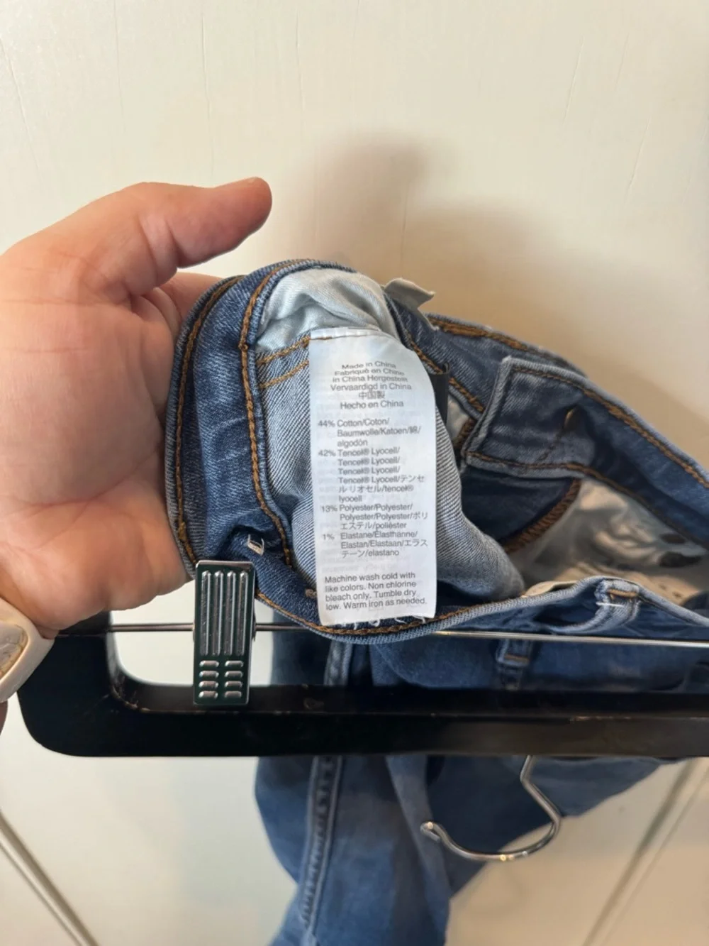Madewell Mid Wash Blue Skinny Jeans